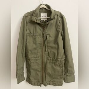 Madewell Olive Green Utility Jacket – Size XS
